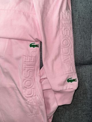Conjunto Deportivo Lacoste Rosa Talla M
