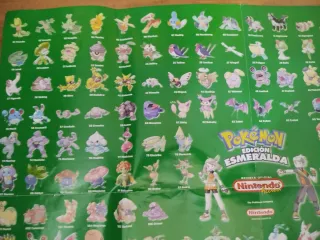 Mapa Pokémon Edición Esmeralda Nintendo