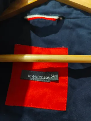 Chaqueta azul hombre