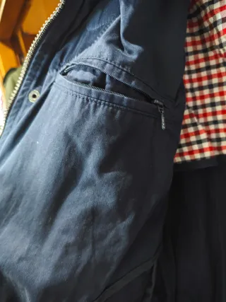 Chaqueta azul hombre