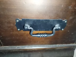 Baúl de madera antiguo