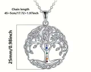 Collar PLATA Árbol de la Vida