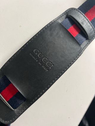 Bandolera Gucci GG Supreme Negra y Beige