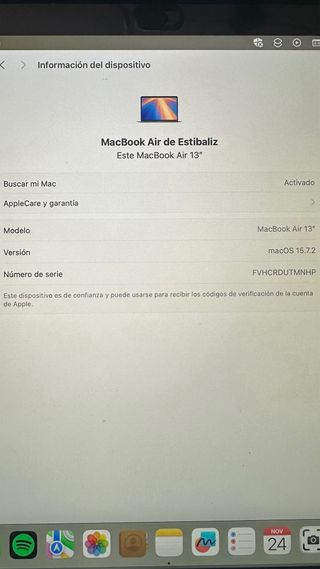 MacBook Air 13 pulgadas