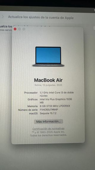 MacBook Air 13 pulgadas