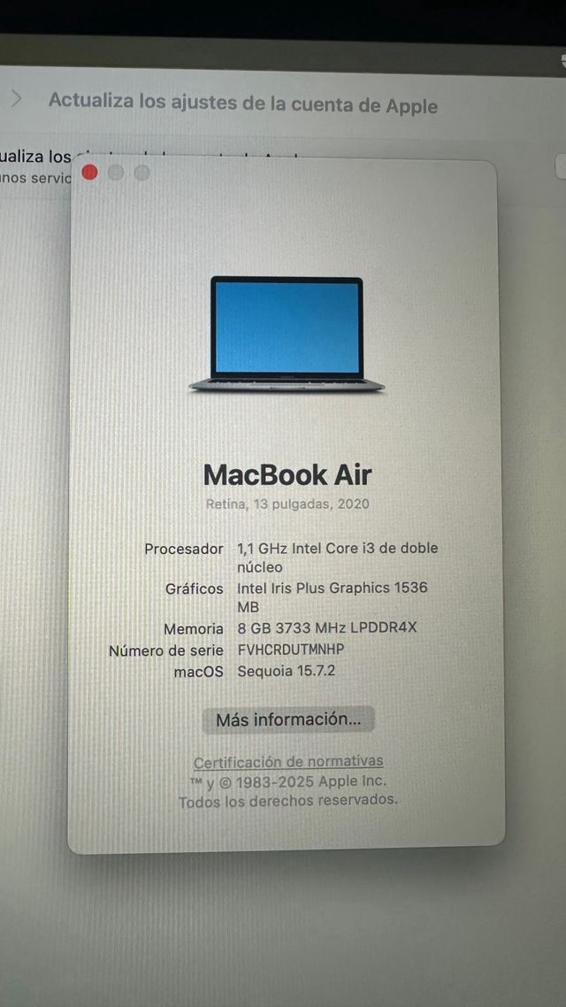 MacBook Air 13 pulgadas