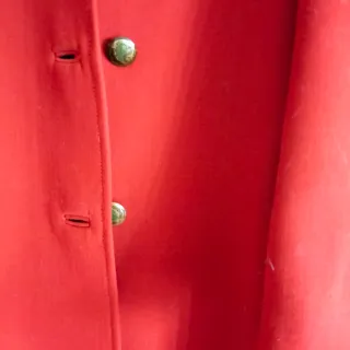 Chaquetón Vintage color teja, precioso. Único