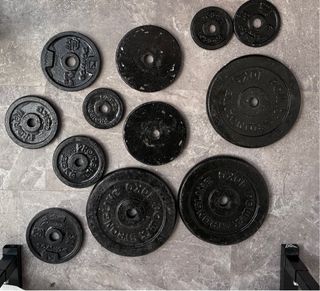 Lotto Dischi Pesi Ghisa Palestra ( 49 kg totali)