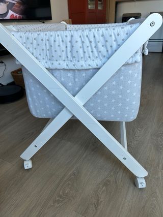 Cuna Moisés Bebé Estrellas