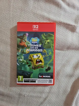 Bob Esponja Titanes de las Mareas Nintendo Switch