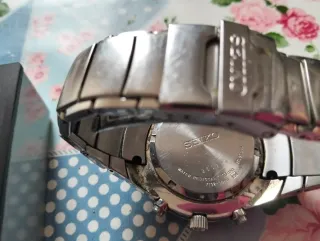 Seiko Cronografo 100M Resistenza Acqua