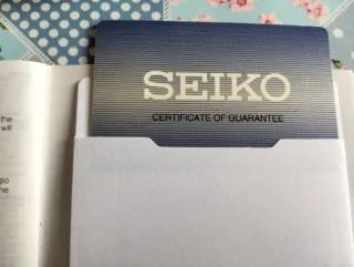 Seiko Cronografo 100M Resistenza Acqua