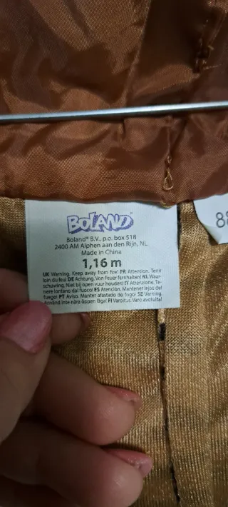 Costume Carnevale Tigre