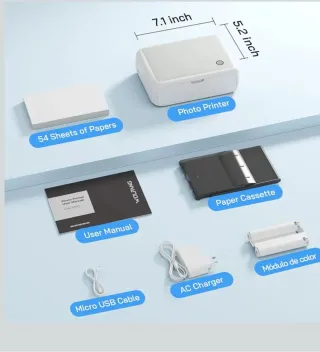 Impresora WiFi portátil