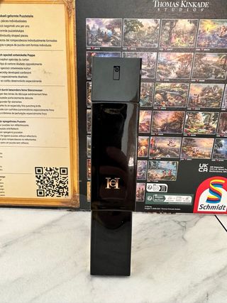 Frasco vacio Perfume Bad Boy CH Negro y Dorado