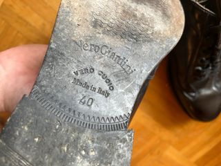 Scarpe Nero Giardini Uomo Tg. 40