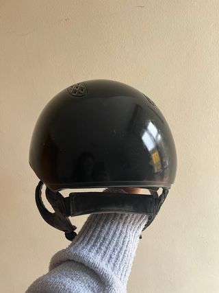 Casco equitación Fouganza negro mate