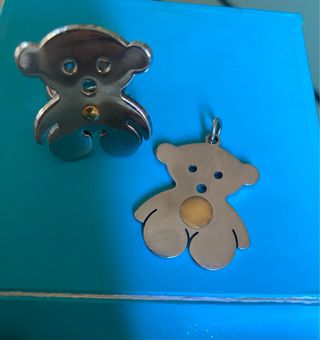 Anillo y Colgante Oso