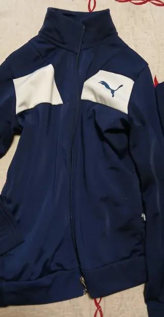 Chándal Puma Azul niño