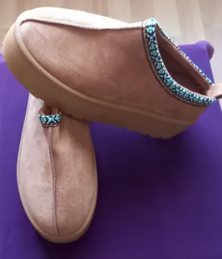 Zapatos/Botines ante marrón. Nuevos a estrenar