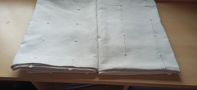 Cortinas Estor color crema