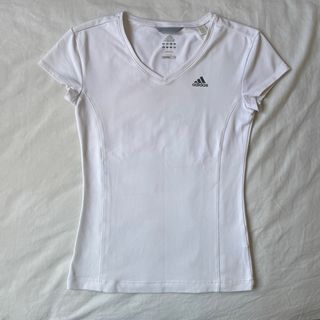 Camiseta deportiva Adidas blanca Talla S