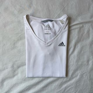 Camiseta deportiva Adidas blanca Talla S