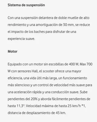 Patinete Eléctrico Xiaomi Elite Nuevo