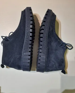 Botines Bueno Mujer Talla 36 .color azul