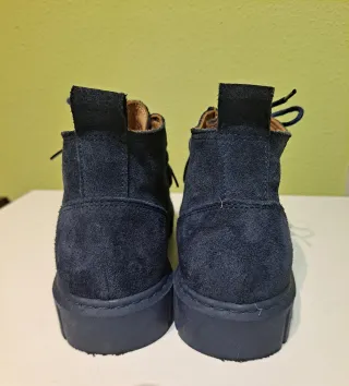 Botines Bueno Mujer Talla 36 .color azul