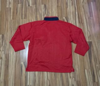 Sudadera Puma Roja Media Cremallera