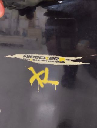 Tabla Snowboard Nidecker XL 158cm