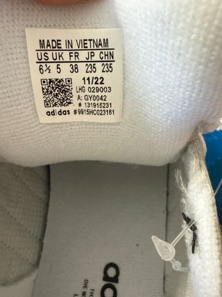 Zapatillas Adidas Campus grises Talla 38