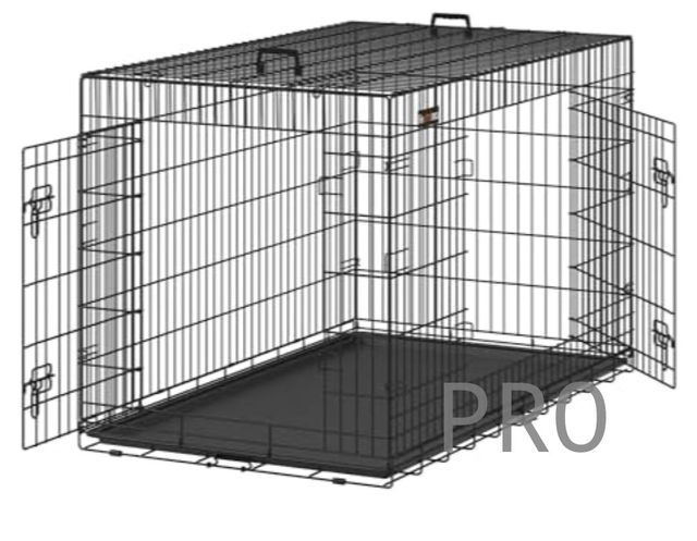 Jaula plegable para perros