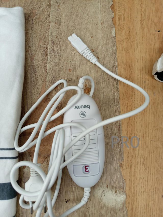 Almohadilla eléctrica térmica con funda