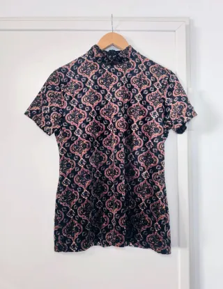 Top Terciopelo Vintage Talla L