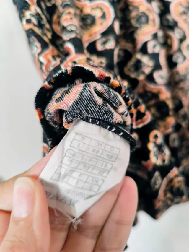 Top Terciopelo Vintage Talla L