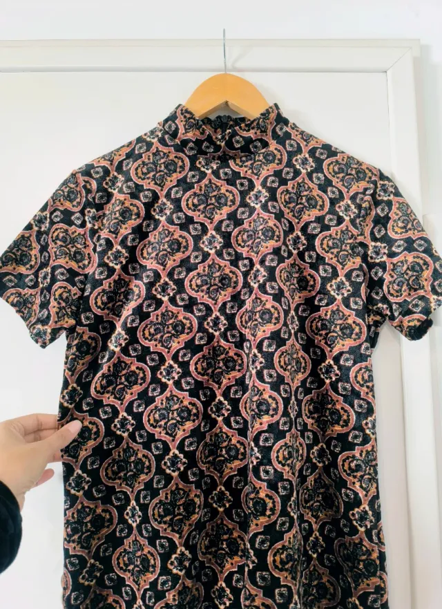 Top Terciopelo Vintage Talla L