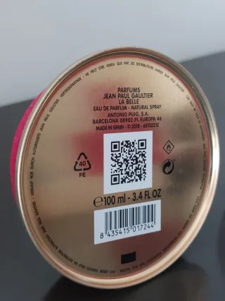 Botella Vacía Perfume JPG La Belle
