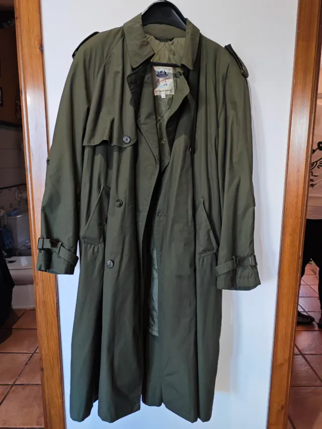 Gabardina verde