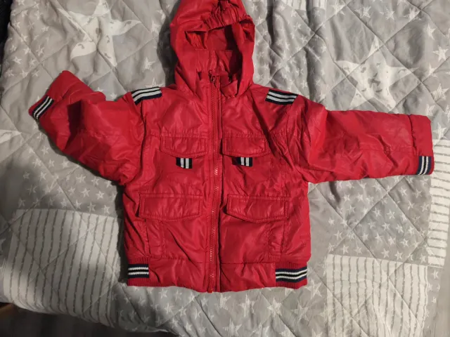 Chamarra niño 2-3 años roja