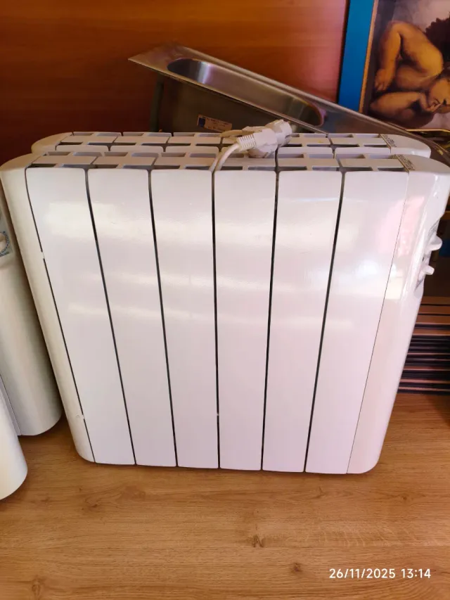 Radiadores Eléctricos Blancos, 7 unidades 500€