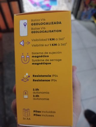Baliza V16 Geolocalizada