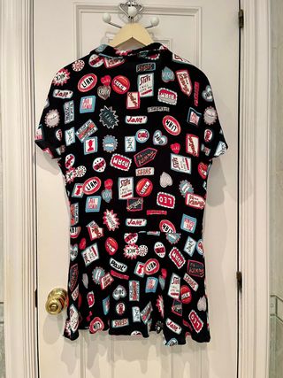 Vestido Zara Trafaluc Estampado Talla M