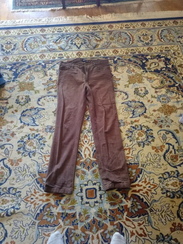 Pantalón Marrón Talla 16 Nelblu