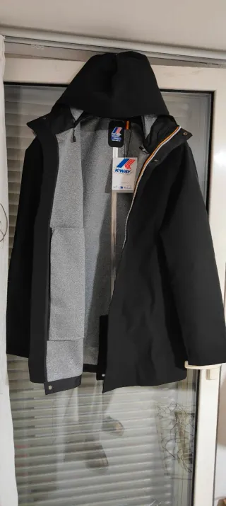 K-Way Termico Giacca Nera