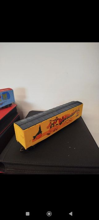 Lima giumbo bonum circus 4 carrozze treno scala 0