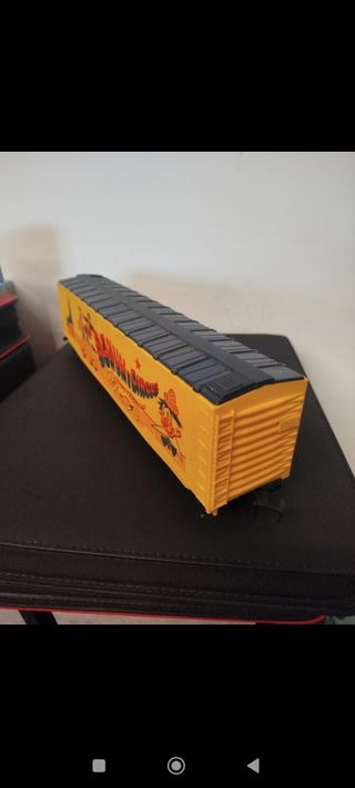 Lima giumbo bonum circus 4 carrozze treno scala 0