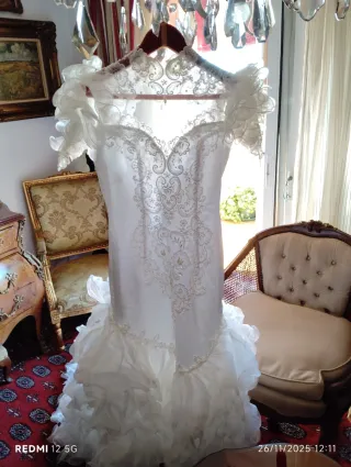 Vestido de Novia Vintage Blanco