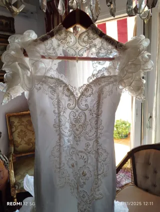 Vestido de Novia Vintage Blanco